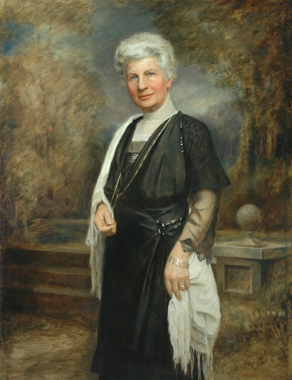 Pani Wzgórze autorstwa Ernest Leopold Sichel