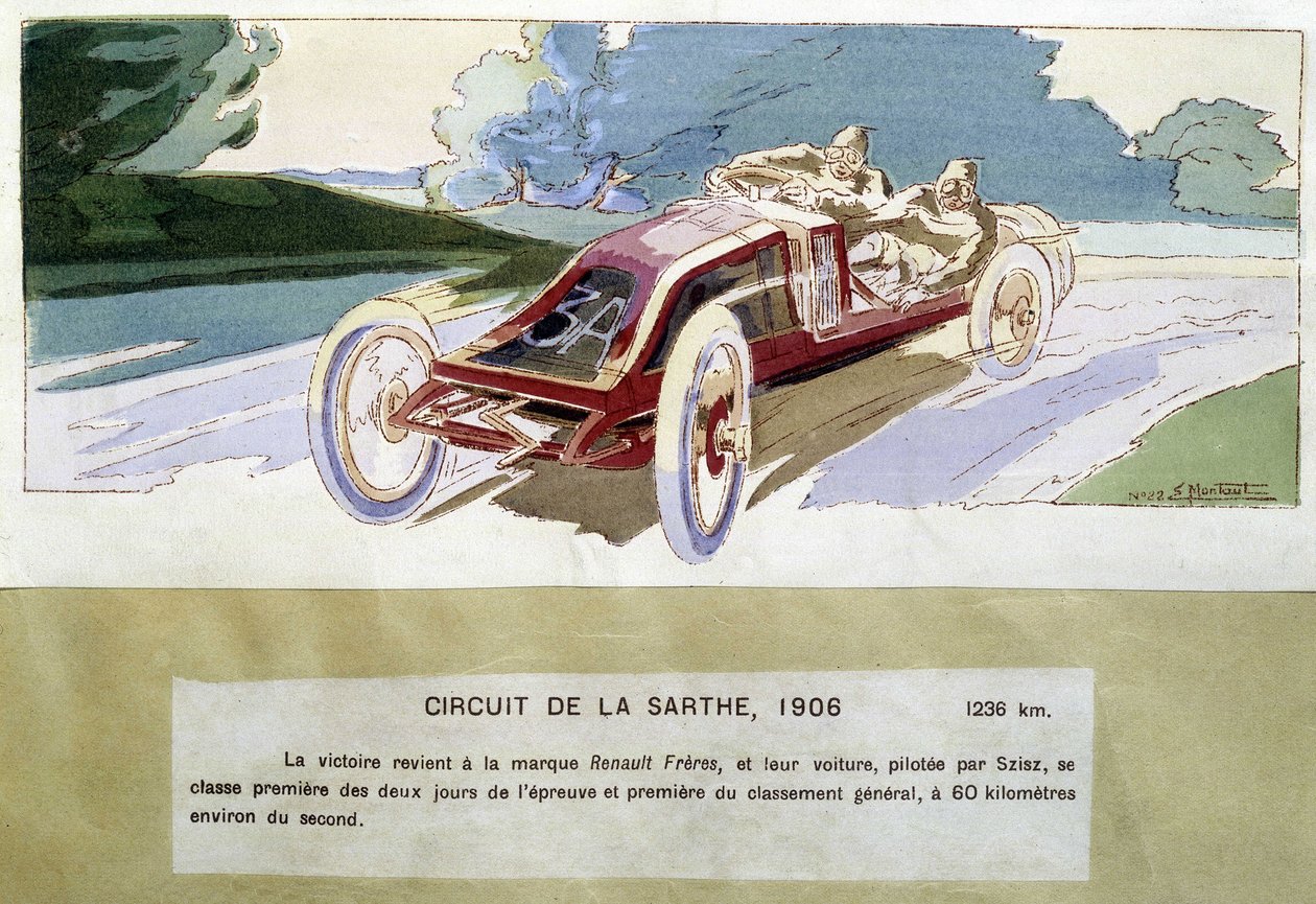 Tor La Sarthe autorstwa Ernest Montaut