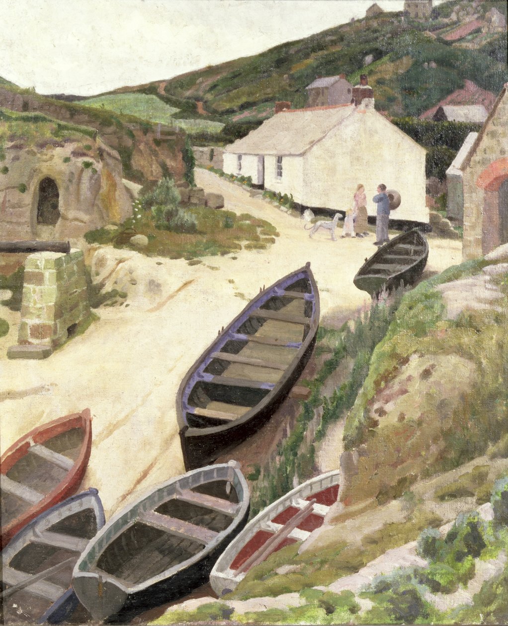 Porthgwarra, Kornwalia autorstwa Ernest Procter