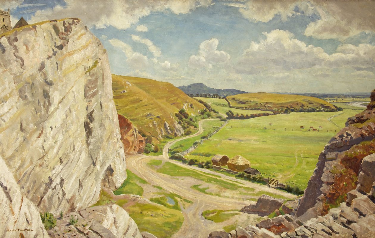 Pod górę z północy autorstwa Ernest Procter