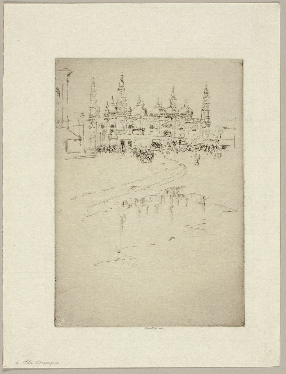 Meczet, Delfy autorstwa Ernest Stephen Lumsden