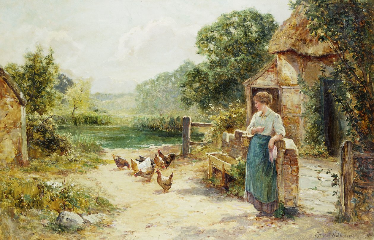 Czas karmienia, autorstwa Ernest Walbourn
