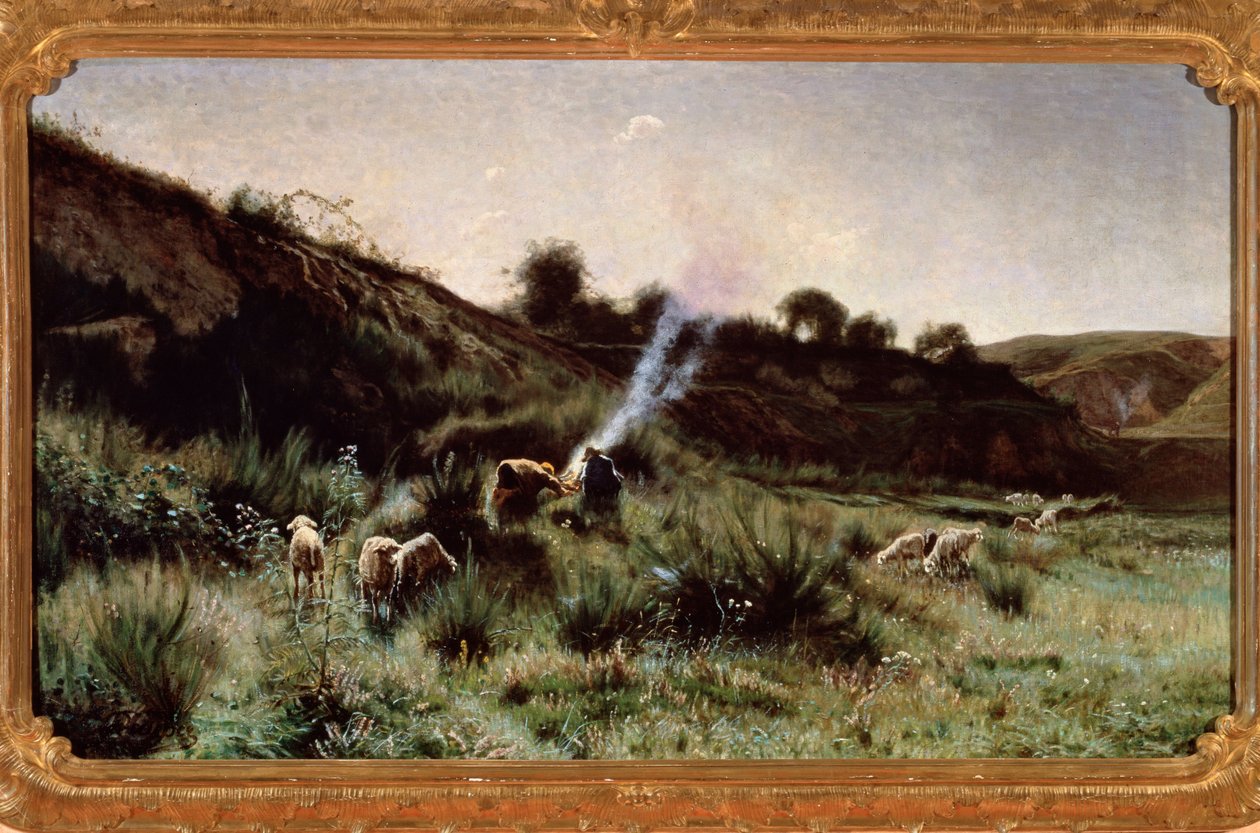 Jesień (olej na płótnie) autorstwa Ernesto Rayper