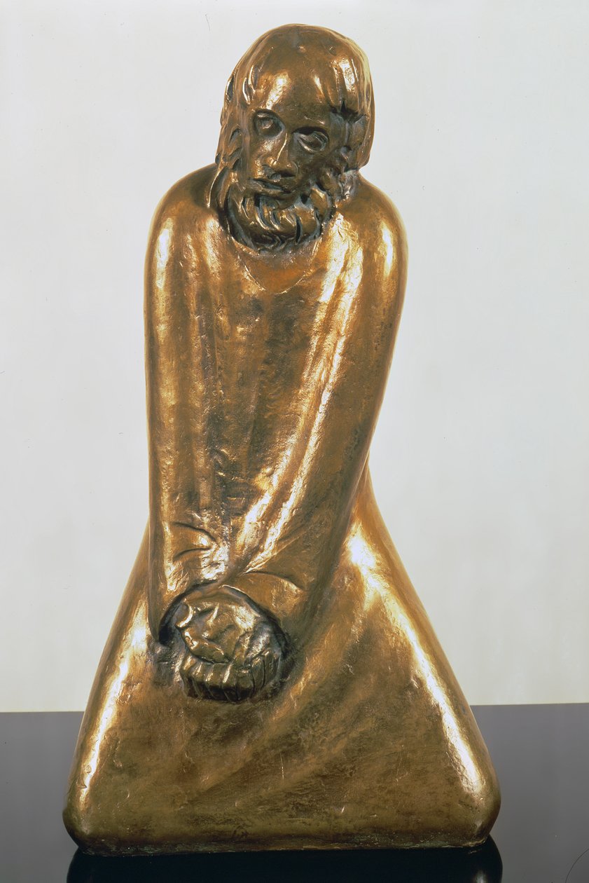 Modlitwa, ok. 1931 (brąz) autorstwa Ernst Barlach