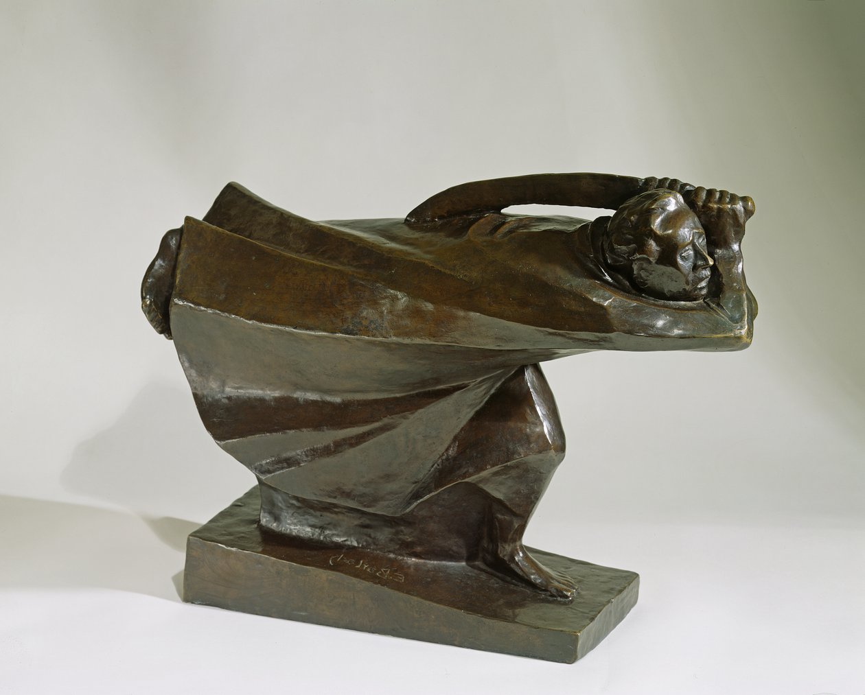 Mściciel, 1914 (brąz) autorstwa Ernst Barlach