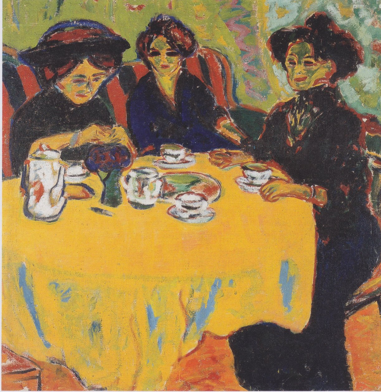 Stolik kawowy autorstwa Ernst Ludwig Kirchner