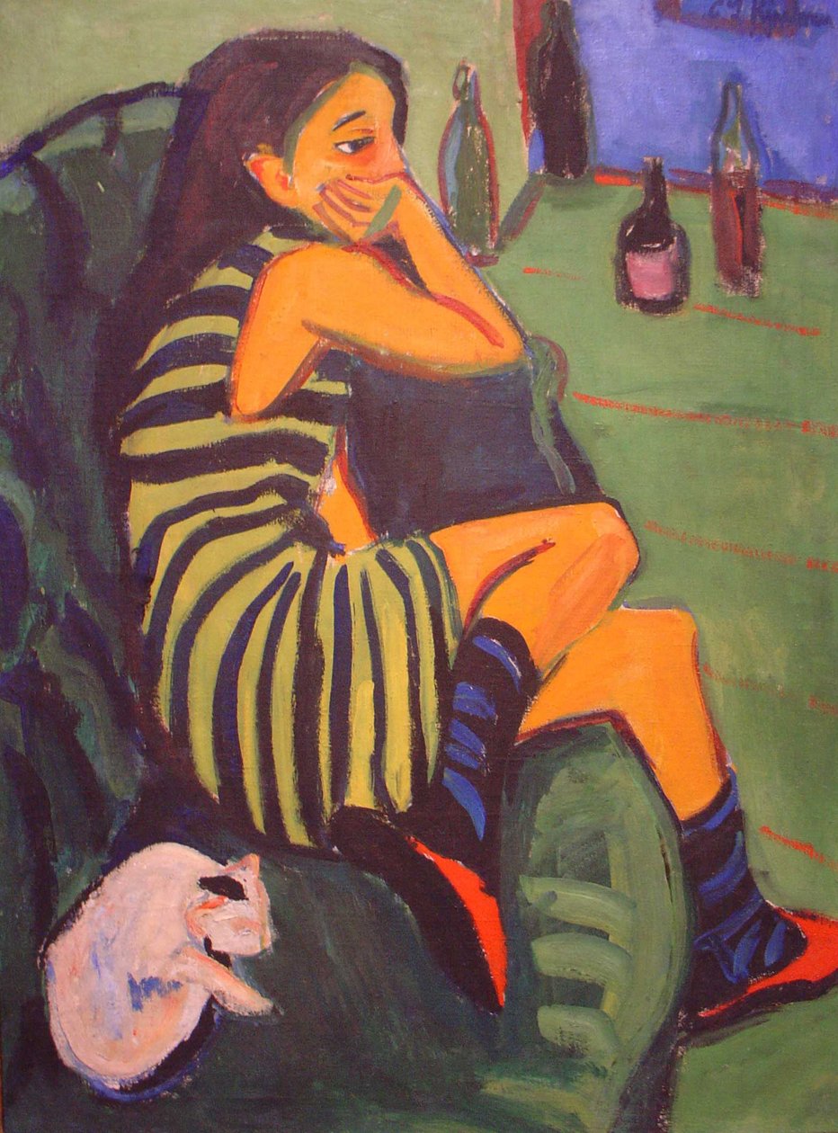 Marcella autorstwa Ernst Ludwig Kirchner