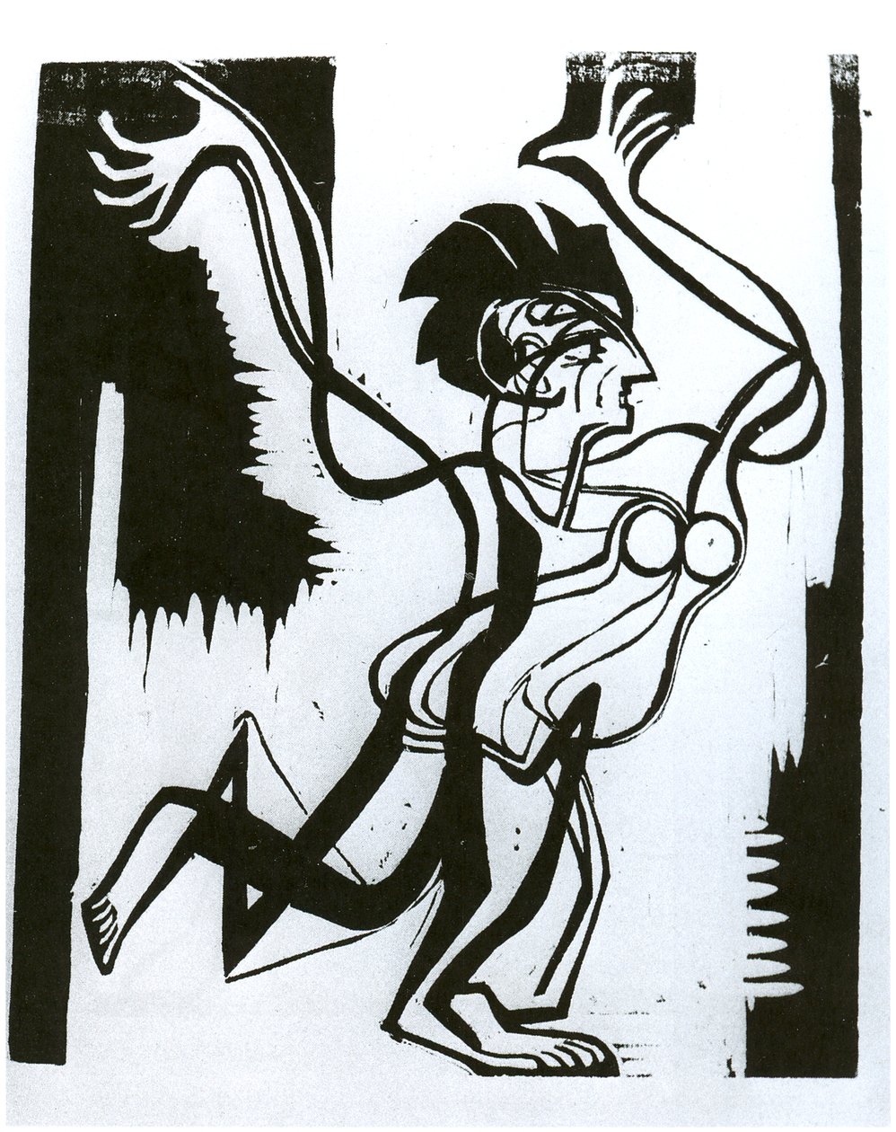 Palucca autorstwa Ernst Ludwig Kirchner