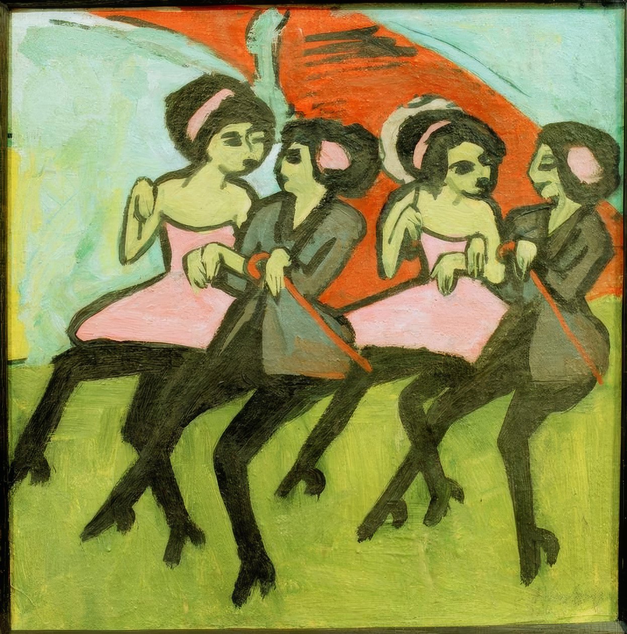 miasto Panama autorstwa Ernst Ludwig Kirchner