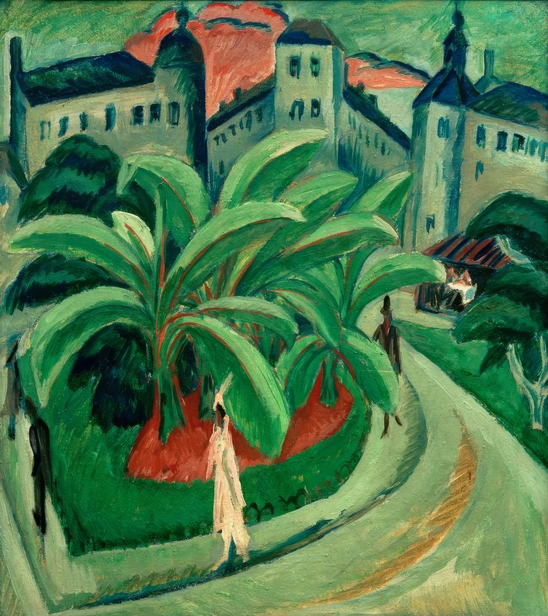 Miejsce w przedpokoju autorstwa Ernst Ludwig Kirchner