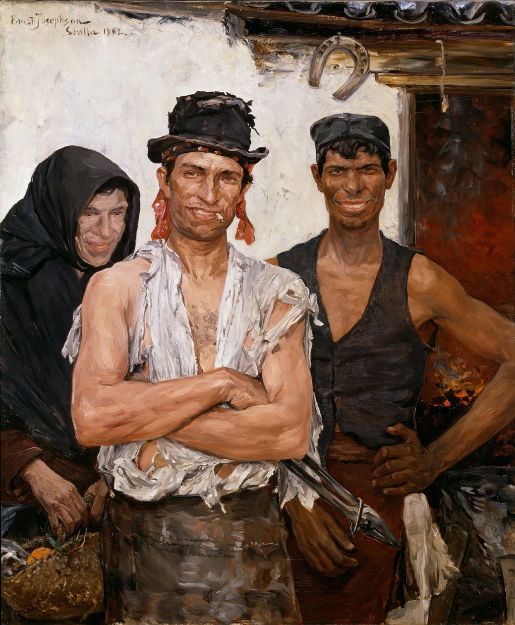 Hiszpańscy kowale autorstwa Ernst Josephson