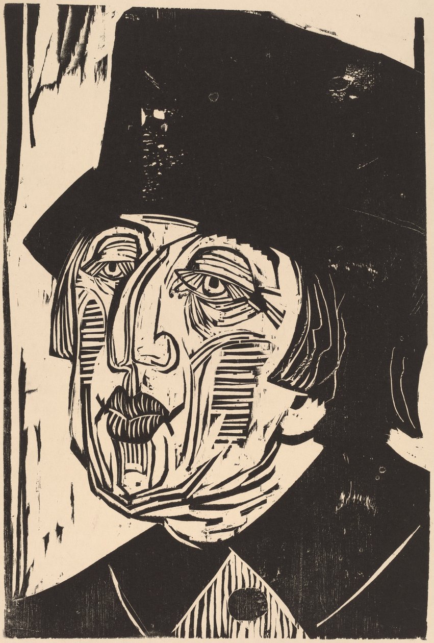 Annette Kolb, 1926. autorstwa Ernst Ludwig Kirchner
