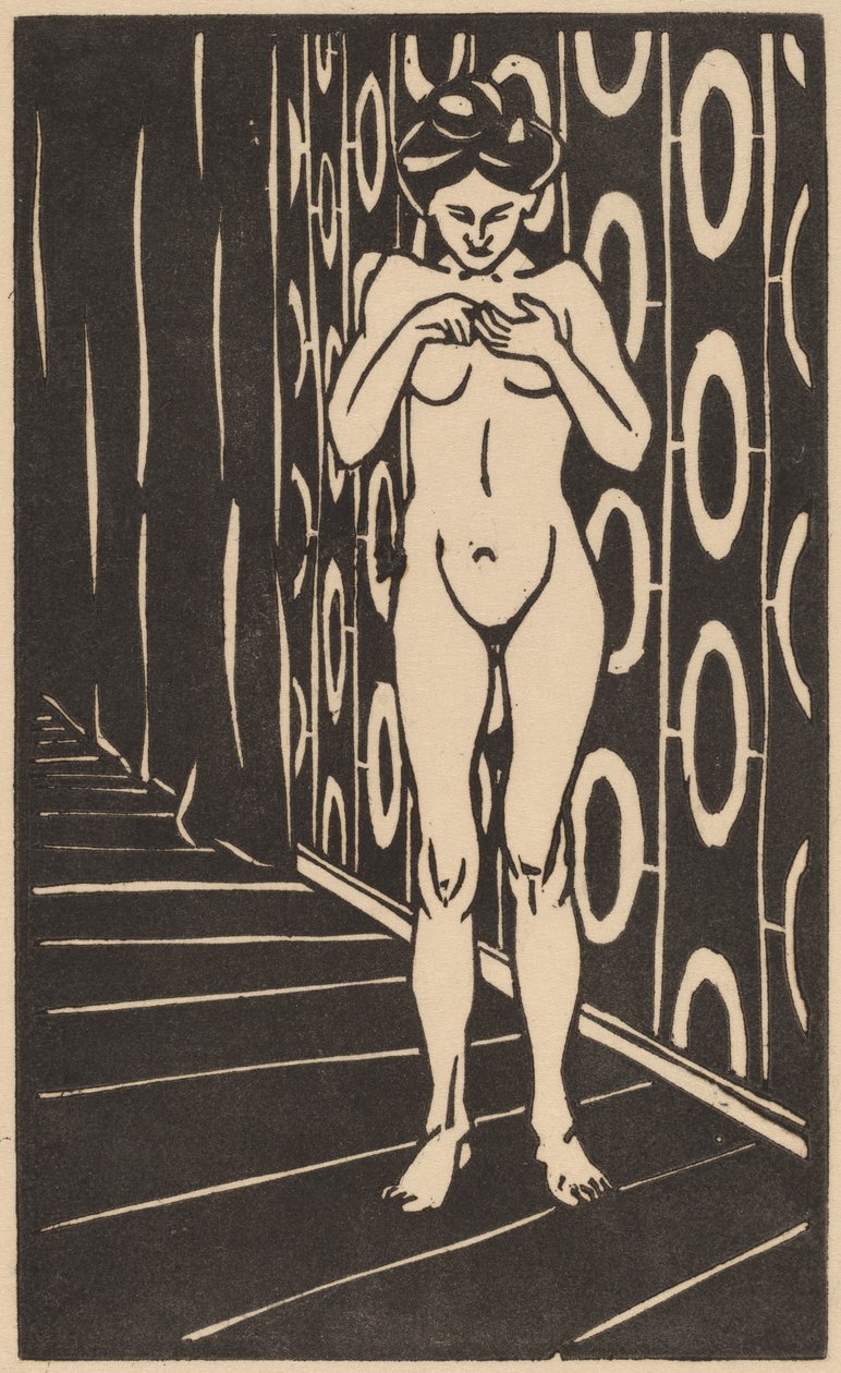 Gra na palec, 1905. autorstwa Ernst Ludwig Kirchner