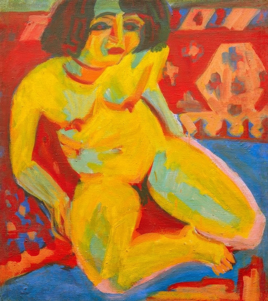 Akt kobiecy (dodo) autorstwa Ernst Ludwig Kirchner