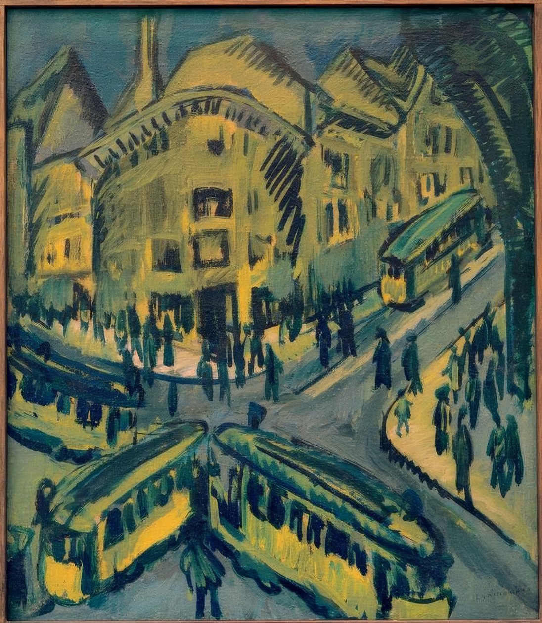 Nollendorfplatz autorstwa Ernst Ludwig Kirchner