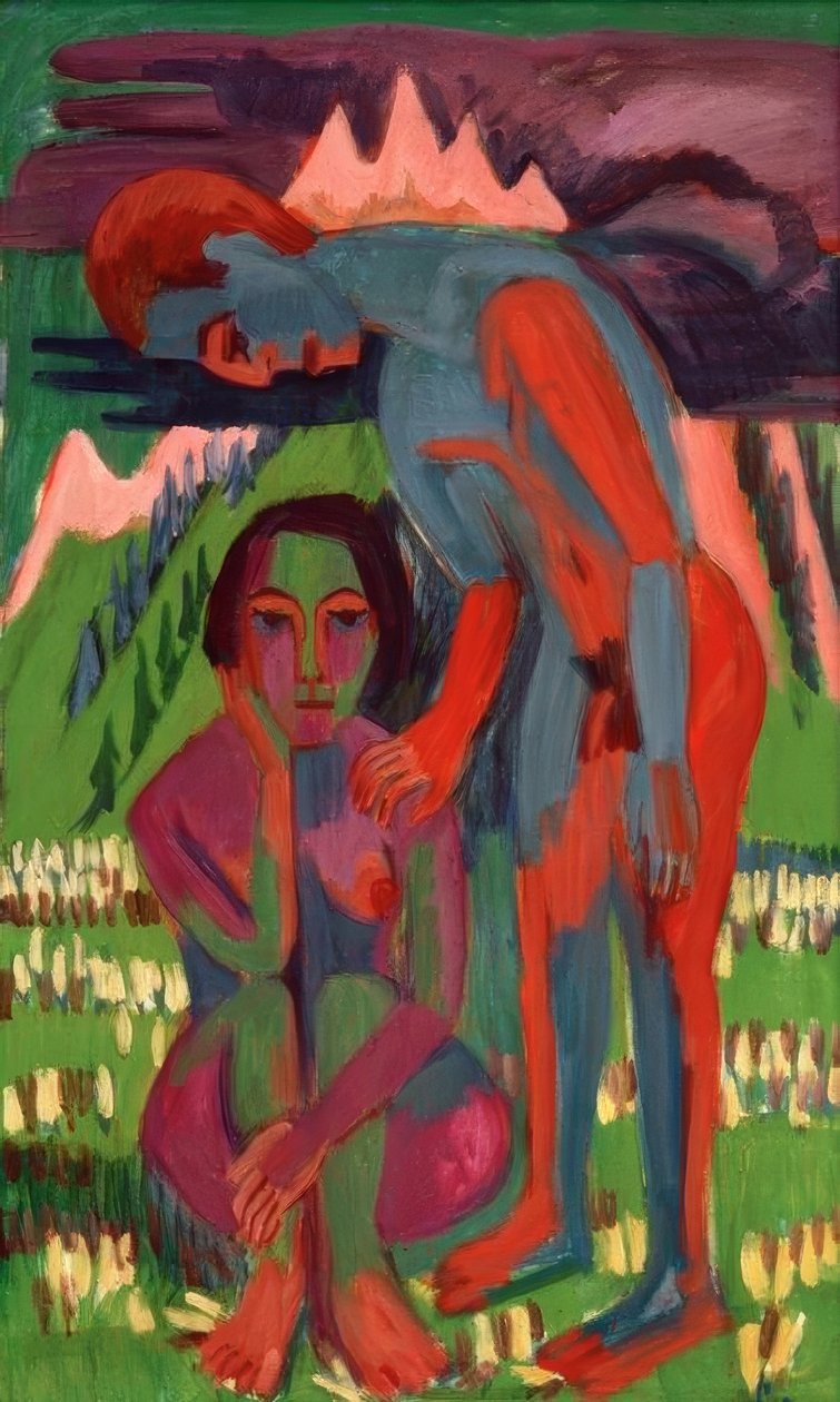 Czarna wiosna autorstwa Ernst Ludwig Kirchner