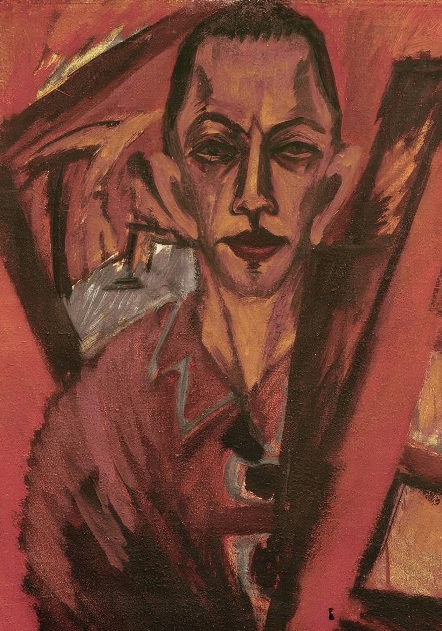 Autoportret autorstwa Ernst Ludwig Kirchner