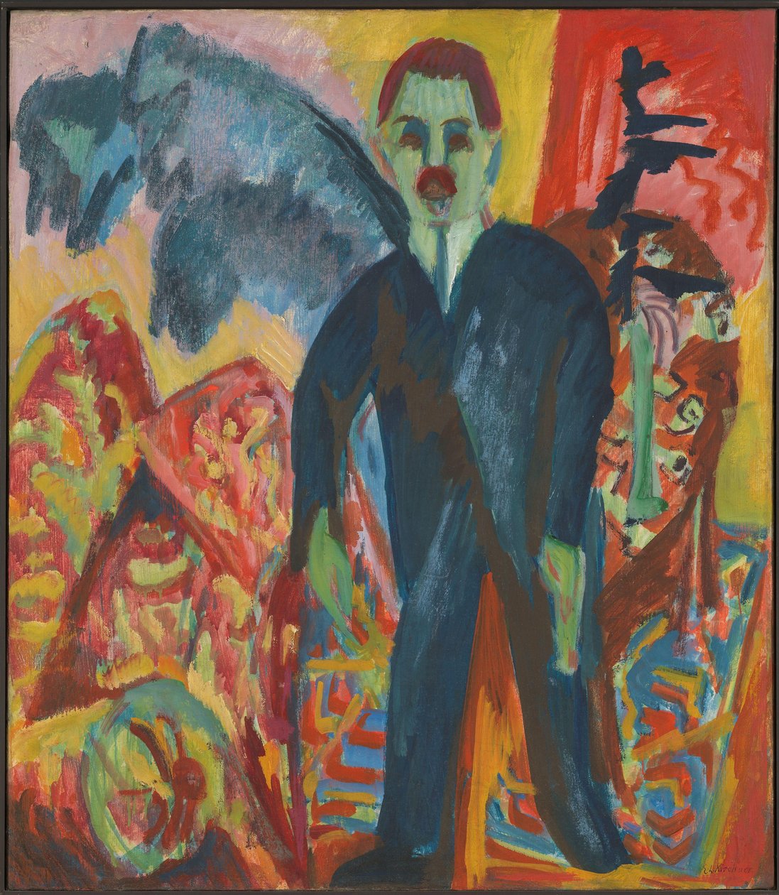 Pielęgniarka autorstwa Ernst Ludwig Kirchner