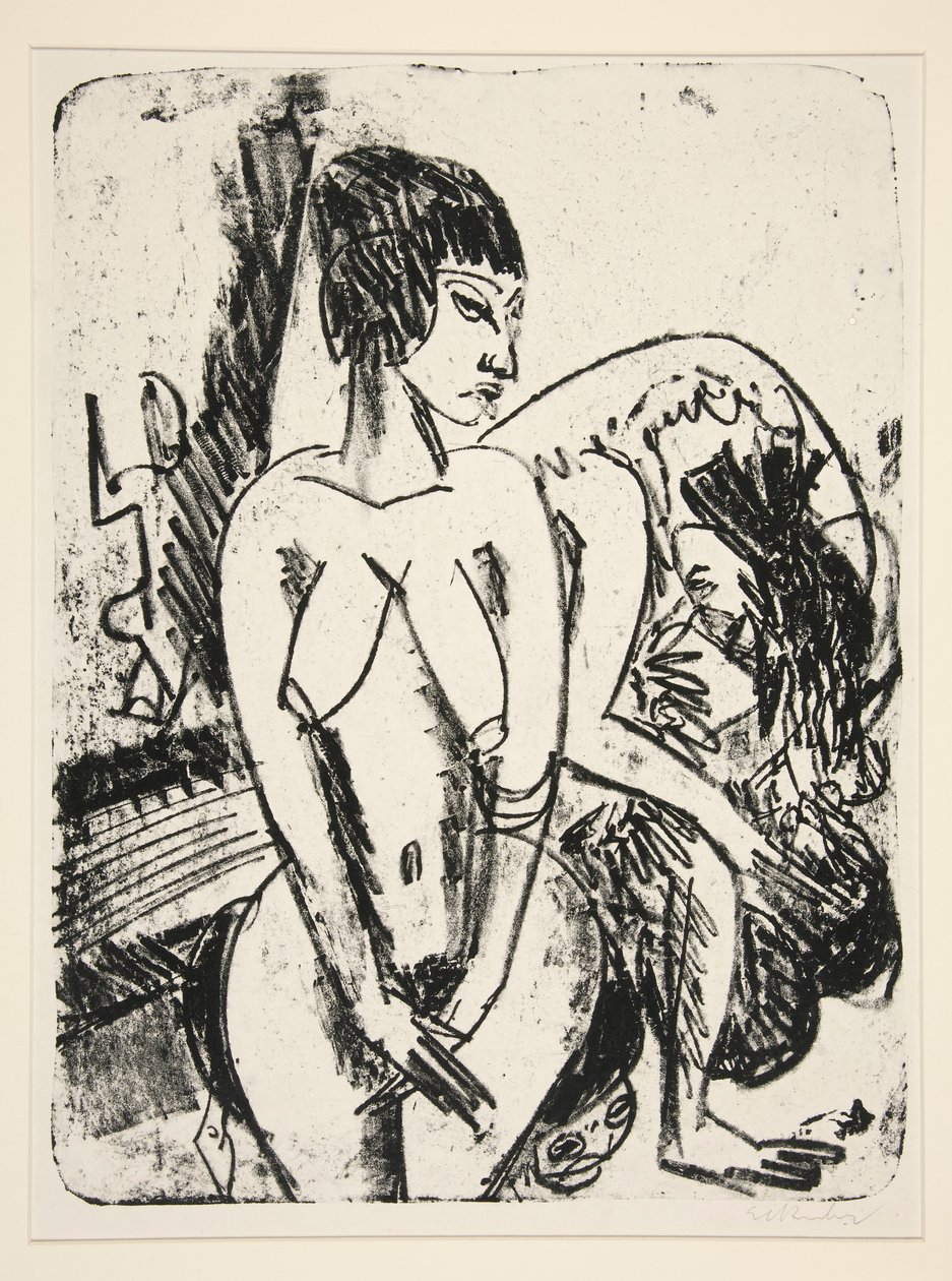 Dwie kobiety autorstwa Ernst Ludwig Kirchner