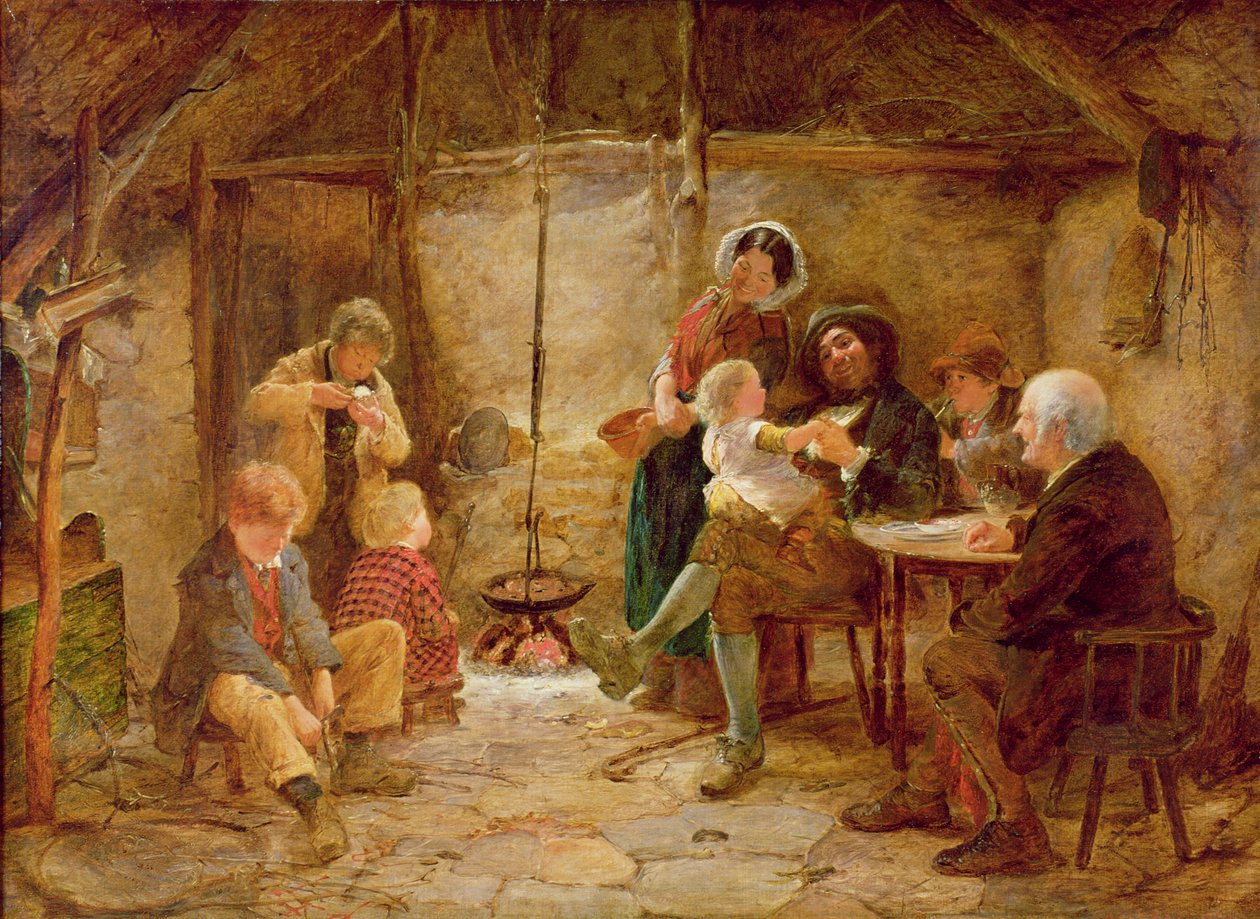Błogość, 1863 autorstwa Erskine Nicol
