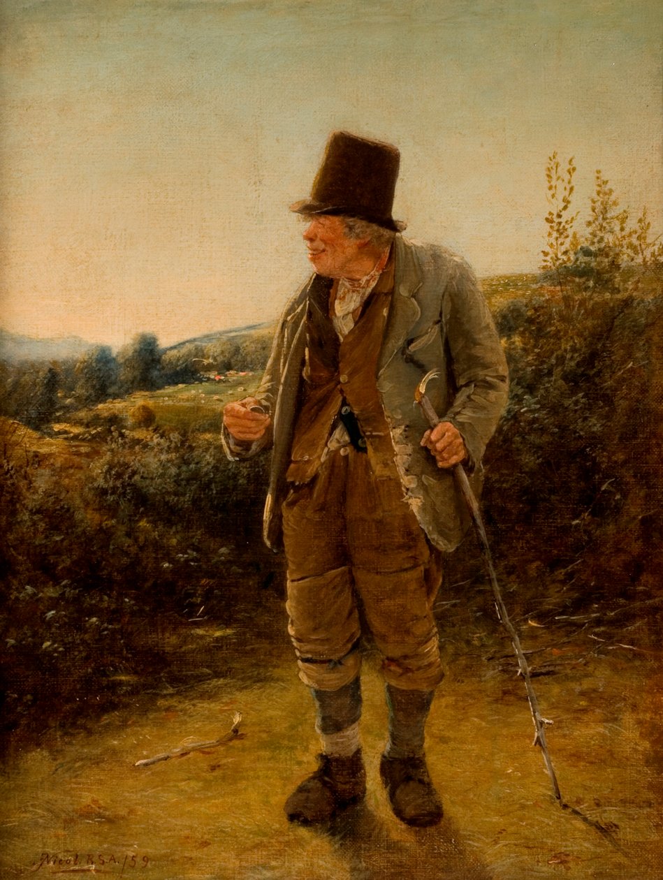 Stary Mickie, 1859 autorstwa Erskine Nicol