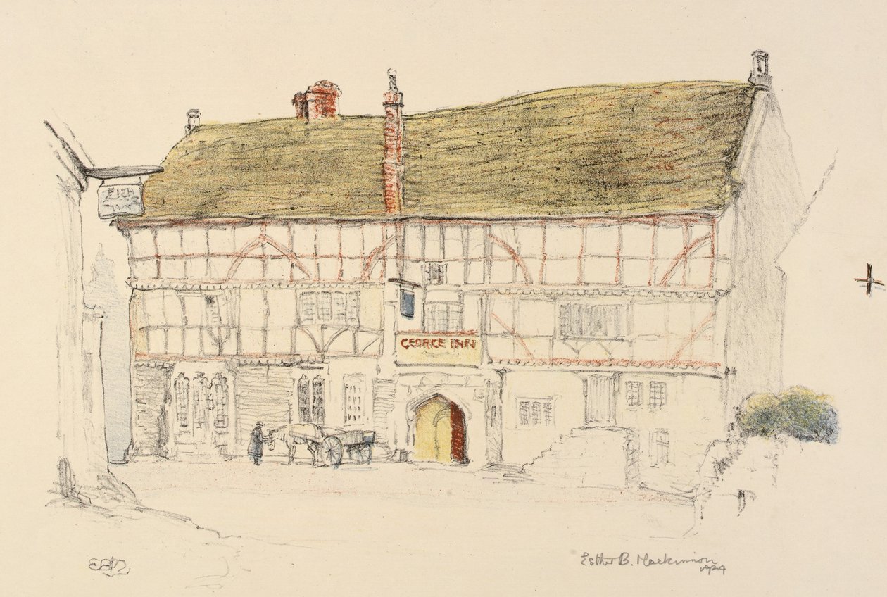 George Inn autorstwa Esther Blaikie MacKinnon