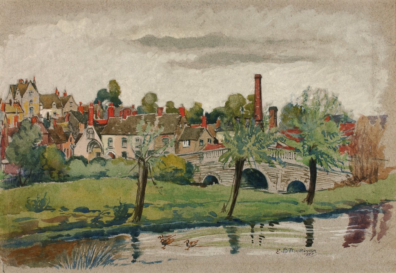 Malmesbury, 1922. autorstwa Esther Blaikie MacKinnon