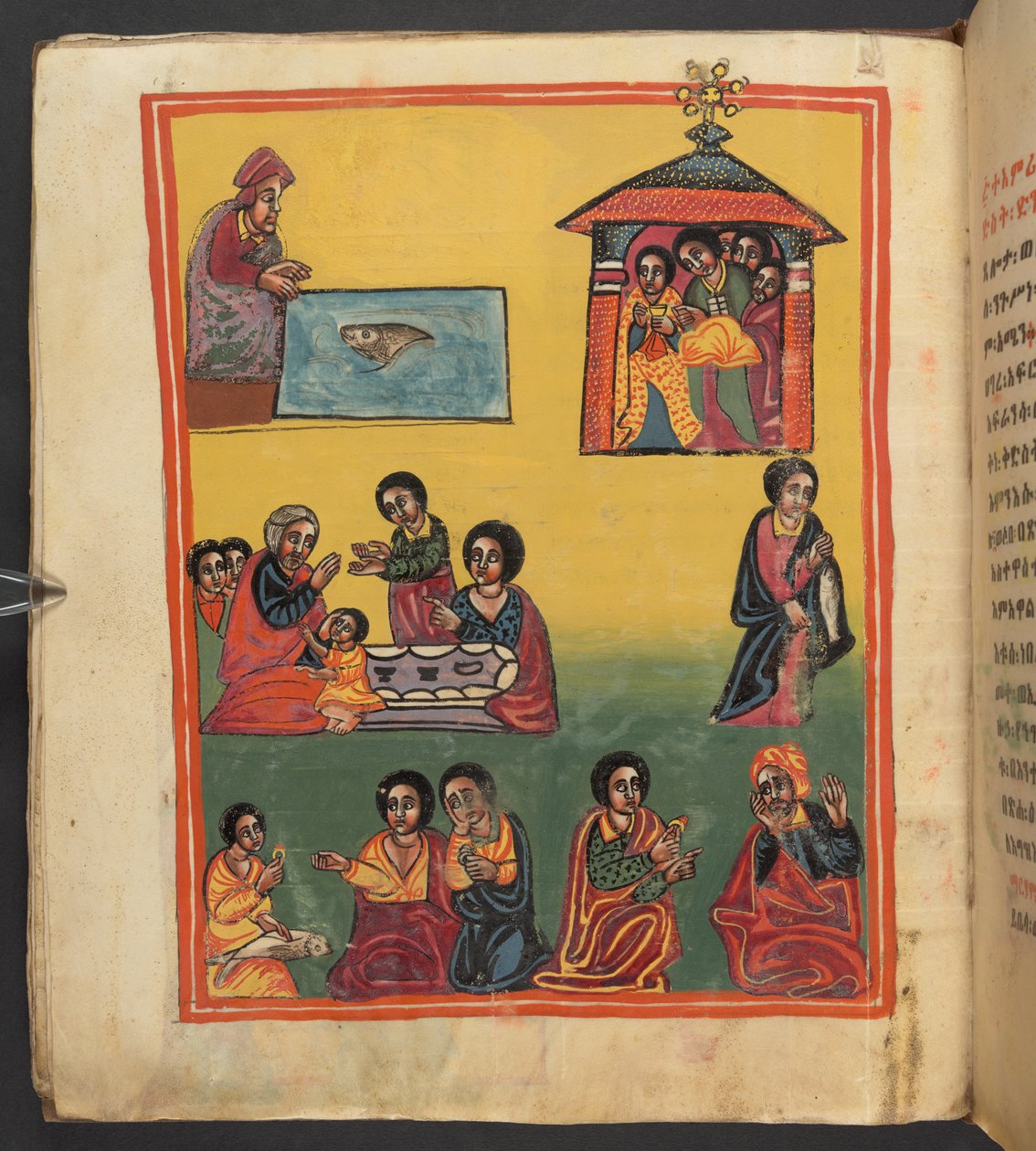 Cuda Najświętszej Maryi Panny autorstwa Ethiopian School