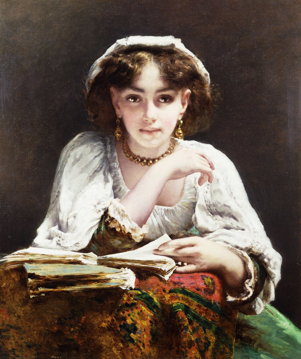 Listy miłosne, autorstwa Etienne Adolphe Piot