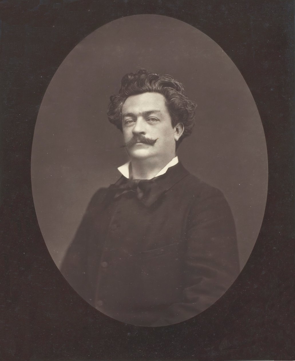 André Gill francuski karykaturzysta, 1840-1885, ok. 1930 r. 1876. autorstwa Etienne Carjat