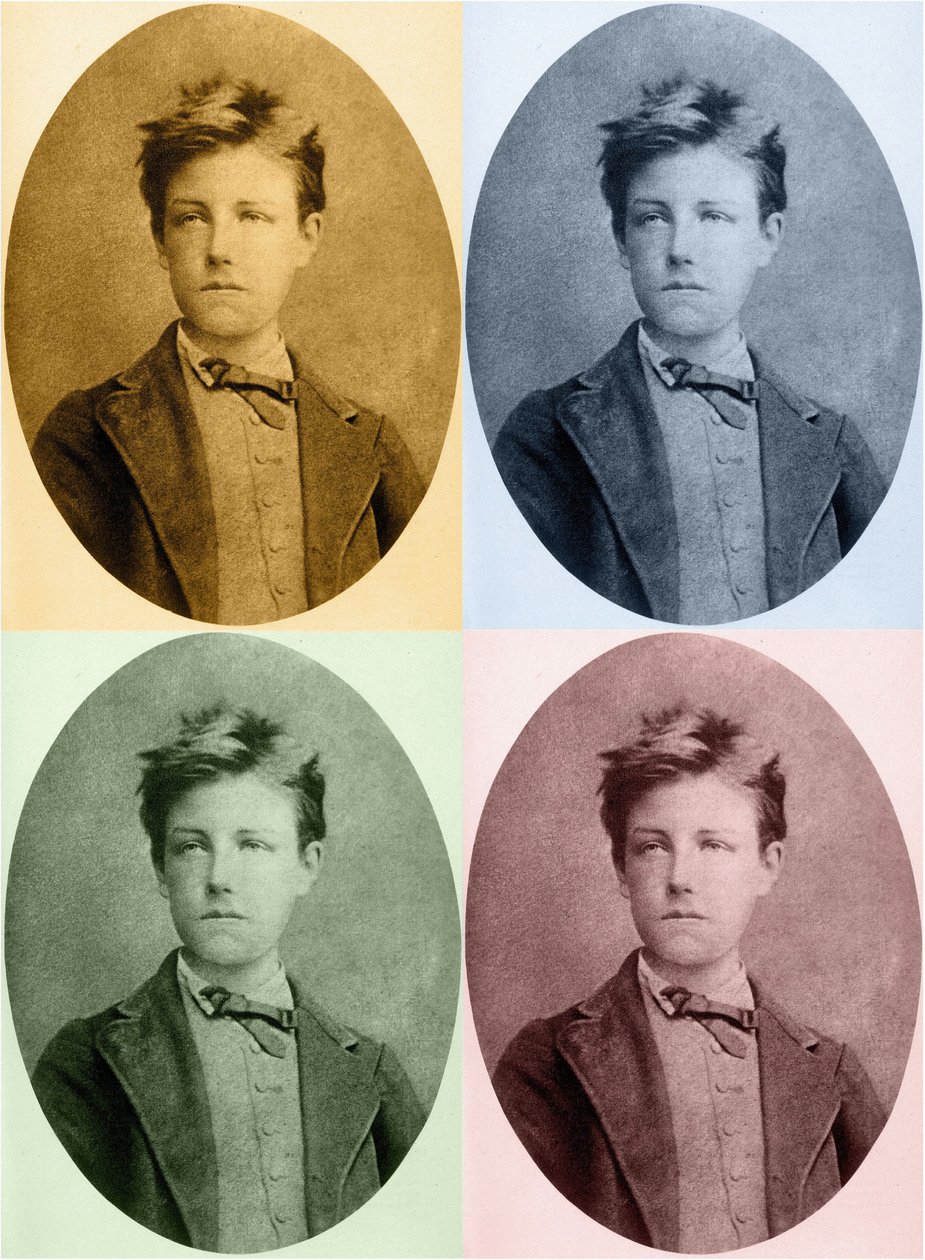 Artur Rimbaud autorstwa Etienne Carjat