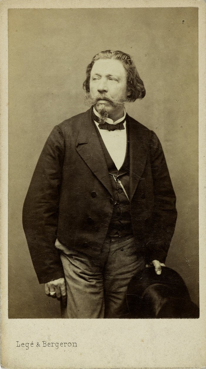 Portret Francois George-Hainl 1807-1873. autorstwa Etienne Carjat