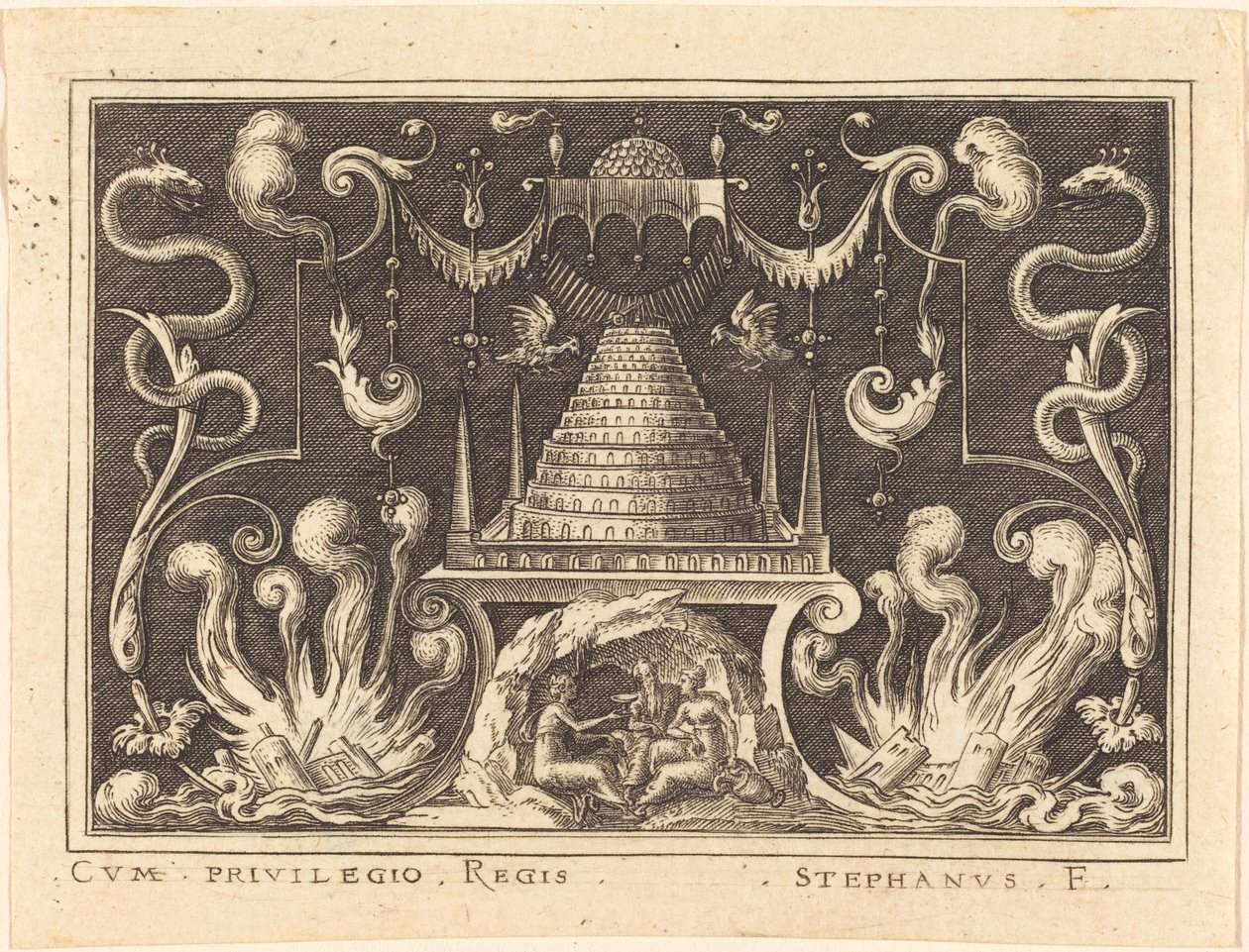 Kazirodztwo Lotha autorstwa Etienne Delaune