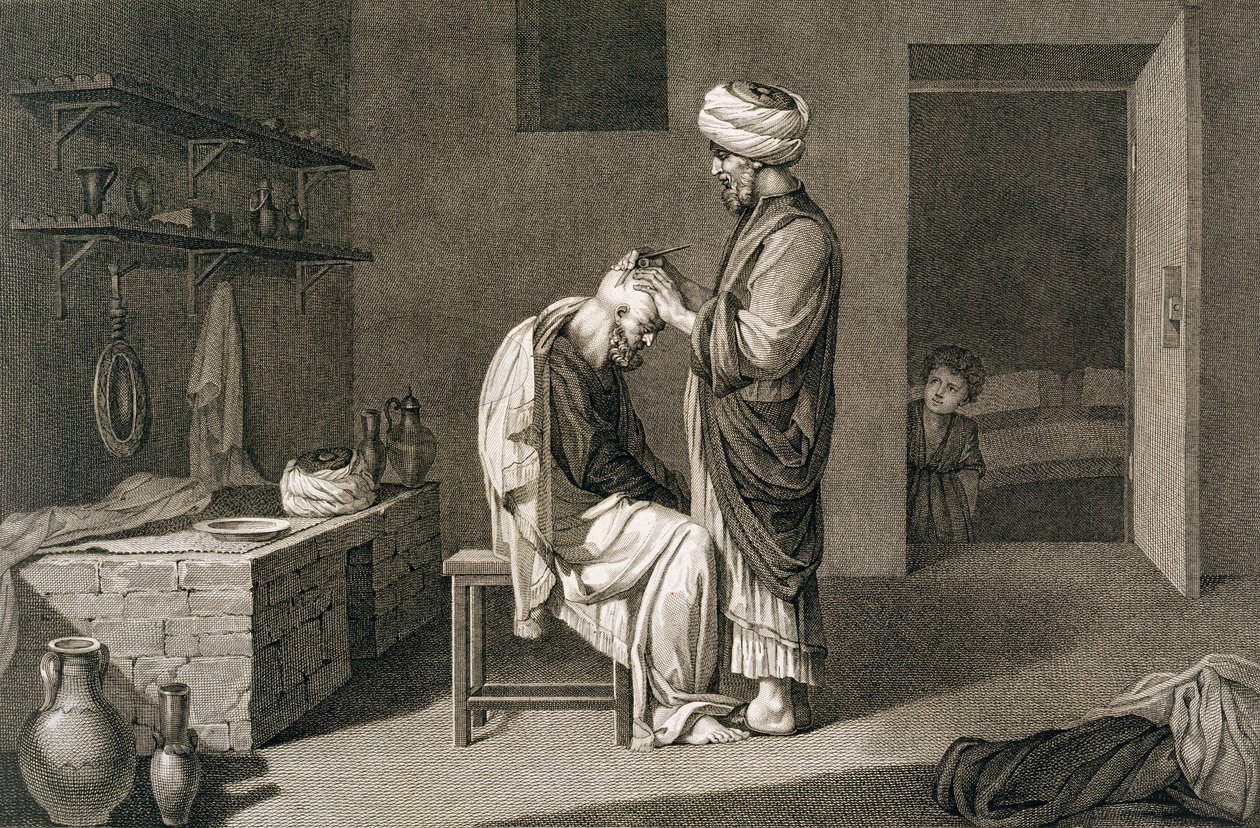 „Cyrulik”, 1822 r. autorstwa Etienne Frederic Lignon