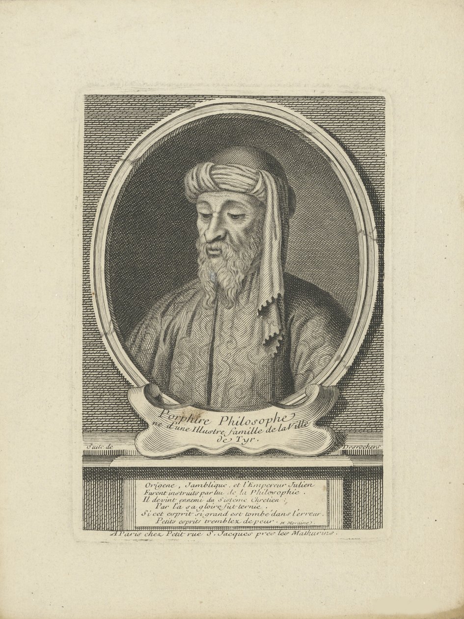 Porfir Tyrski, um 1700. autorstwa Etienne Jehandier Desrochers
