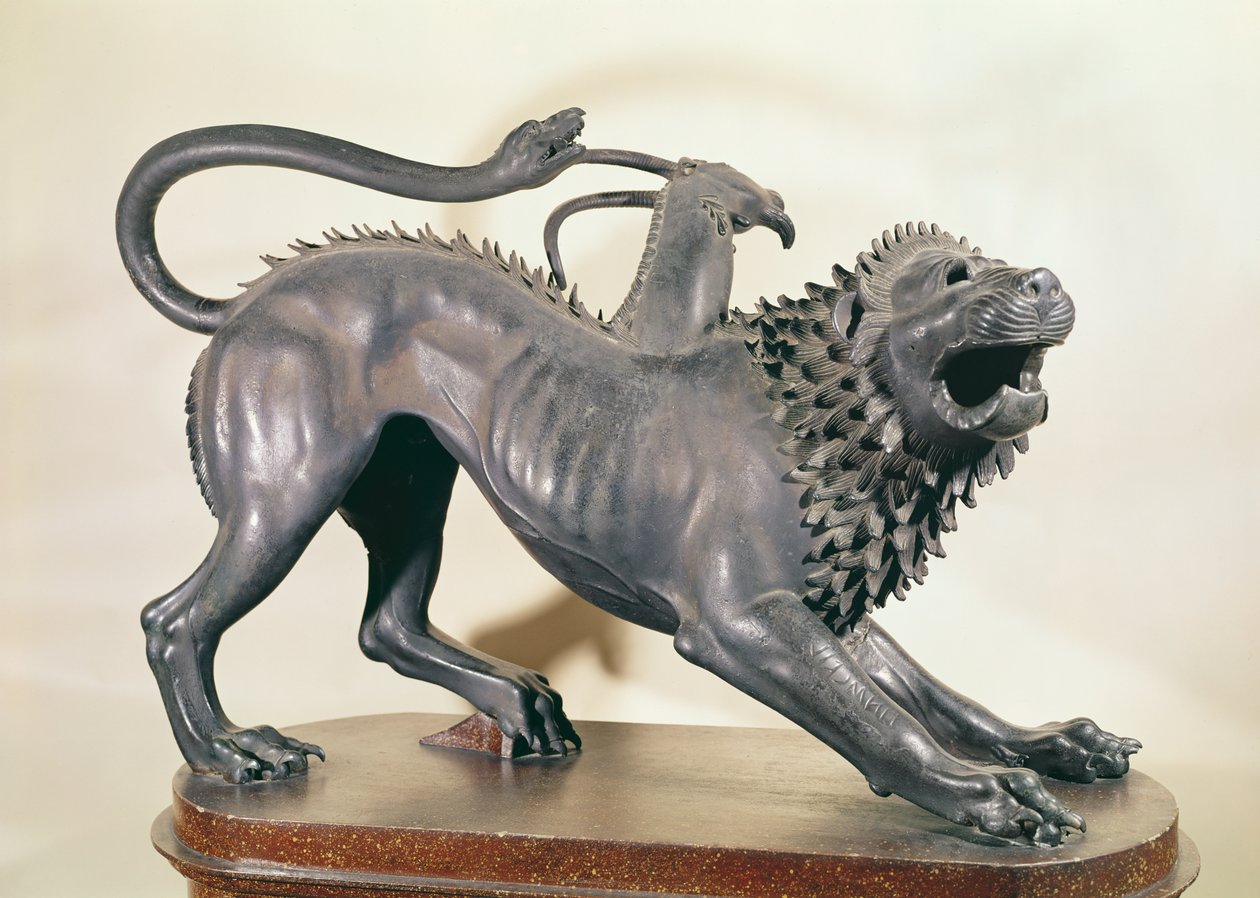 Chimera (brąz) autorstwa Etruscan