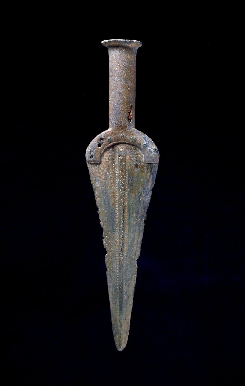 Sztylet, Epoka Brązu (brąz) autorstwa Etruscan