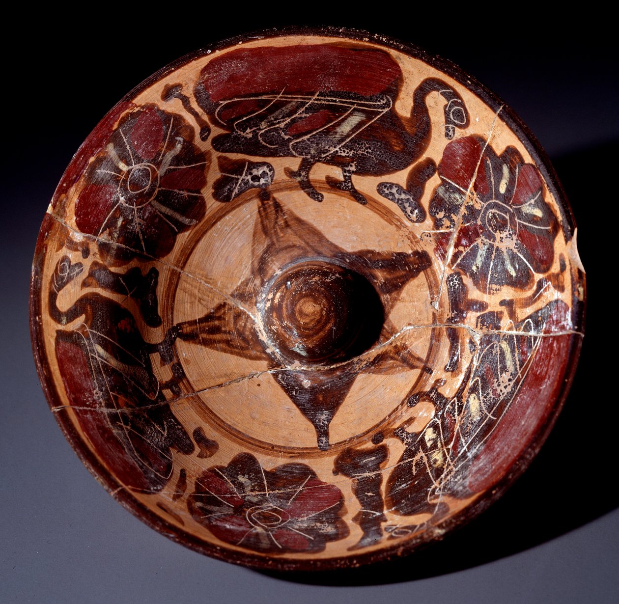 Cywilizacja etruska: fiale mesomphalos autorstwa Etruscan