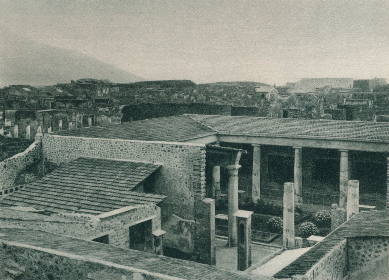 Dom Vettii, Pompeje, Włochy, 1927 autorstwa Eugen Poppel