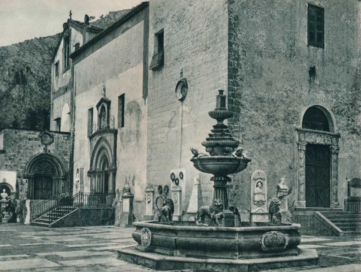 Fontanna publiczna, Palermo, Sycylia, Włochy, 1927 autorstwa Eugen Poppel