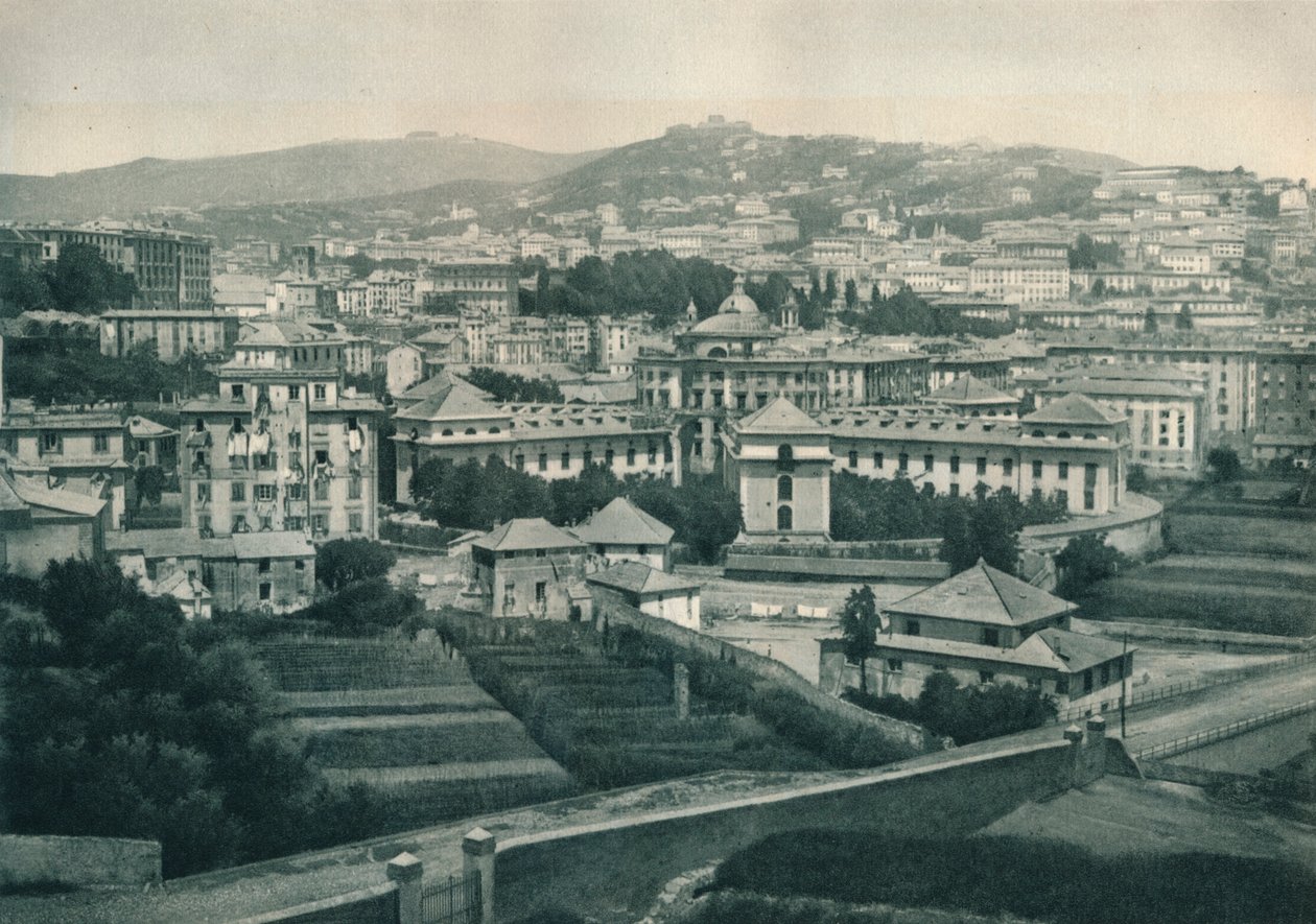 Widok Genui, Włochy, 1927 autorstwa Eugen Poppel