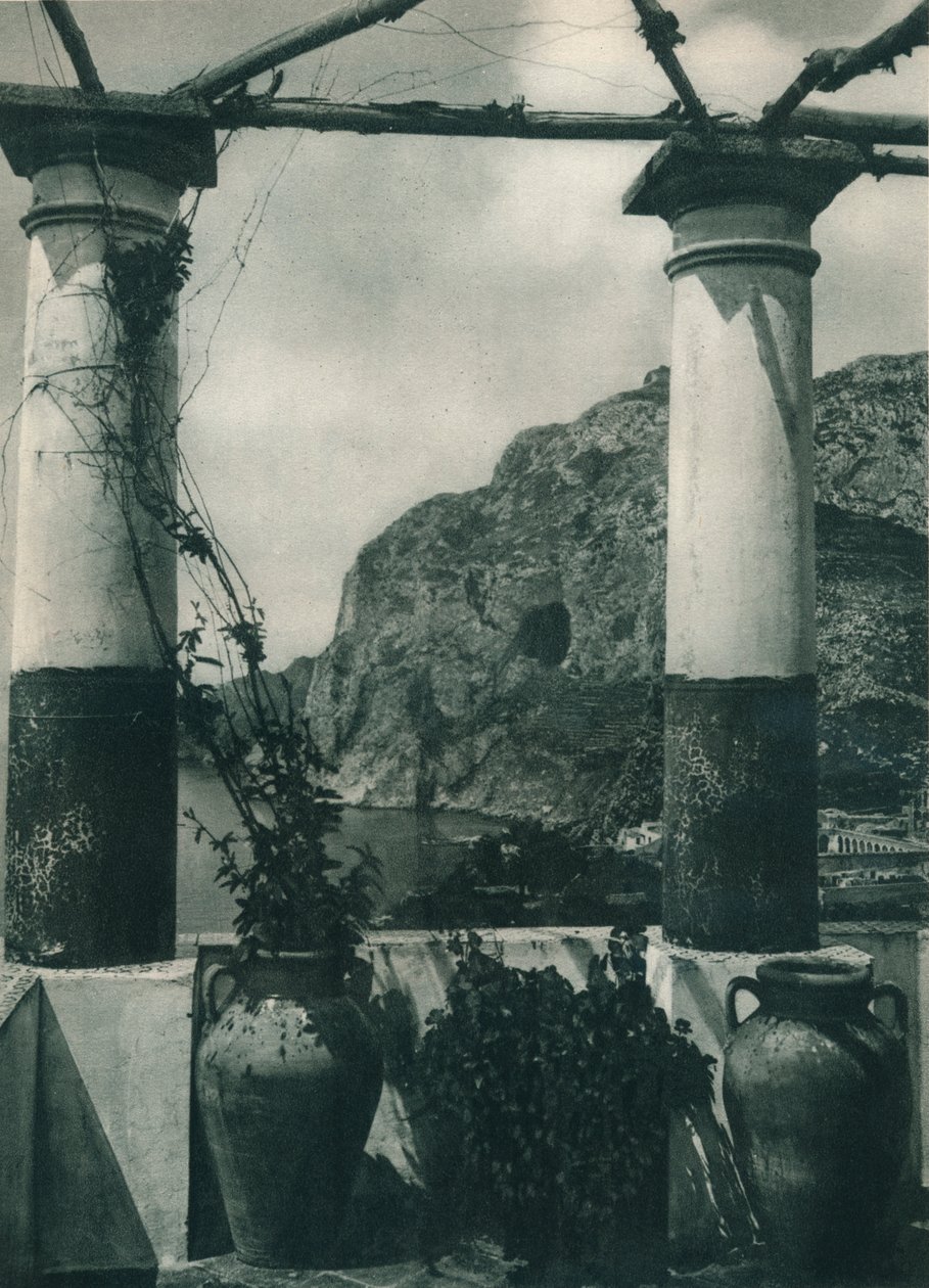 Widok Monte Solaro, Capri, Włochy, 1927 autorstwa Eugen Poppel