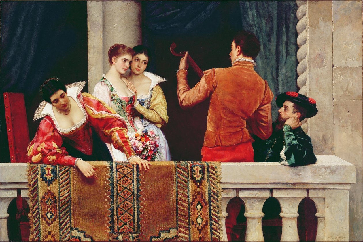 Nieznany obraz autorstwa Eugen von Blaas
