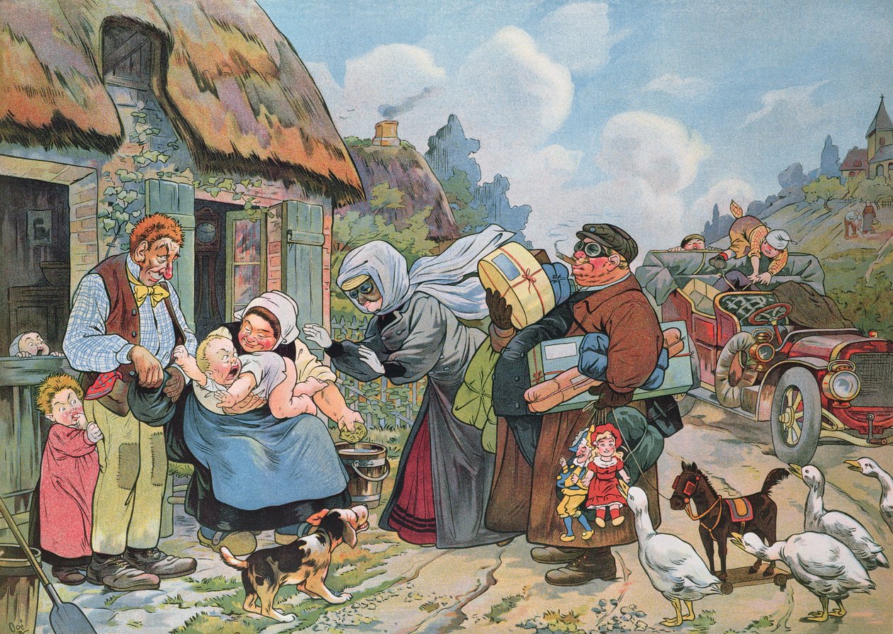 Wizyta u mamki autorstwa Eugene Oge