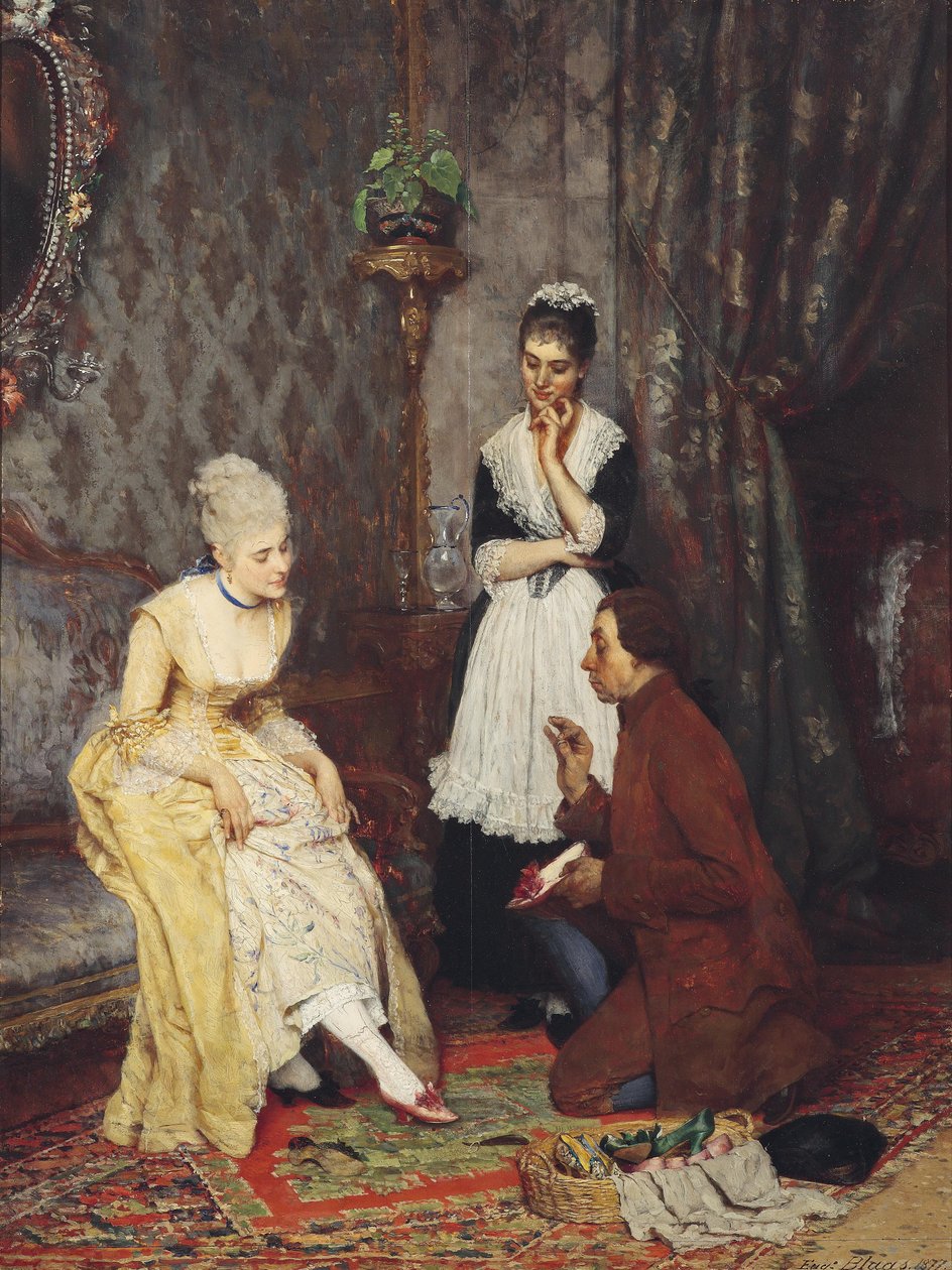 Idealny but! autorstwa Eugene de Blaas