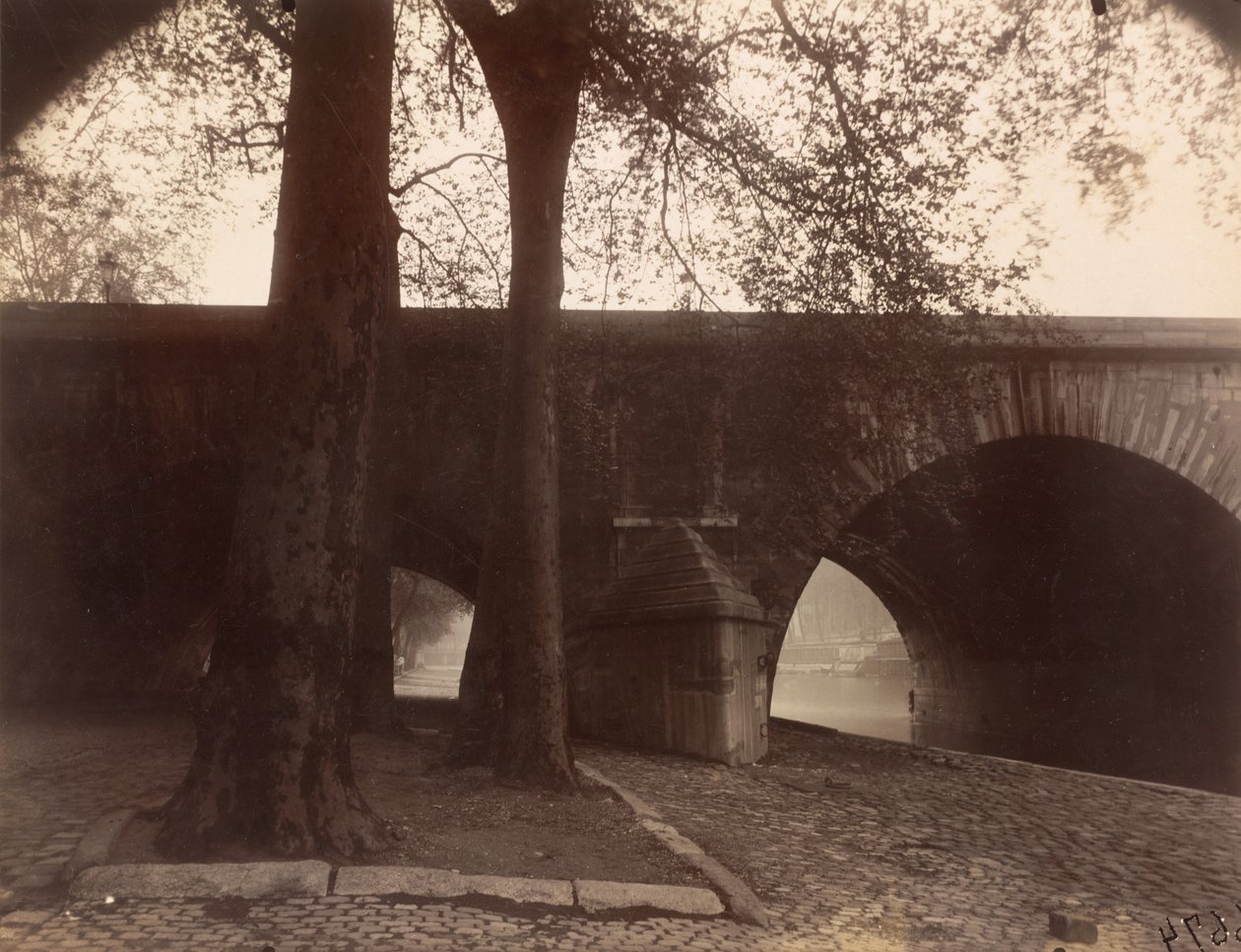 Pont Marie, 1926 r. (zdjęcie) autorstwa Eugène Atget