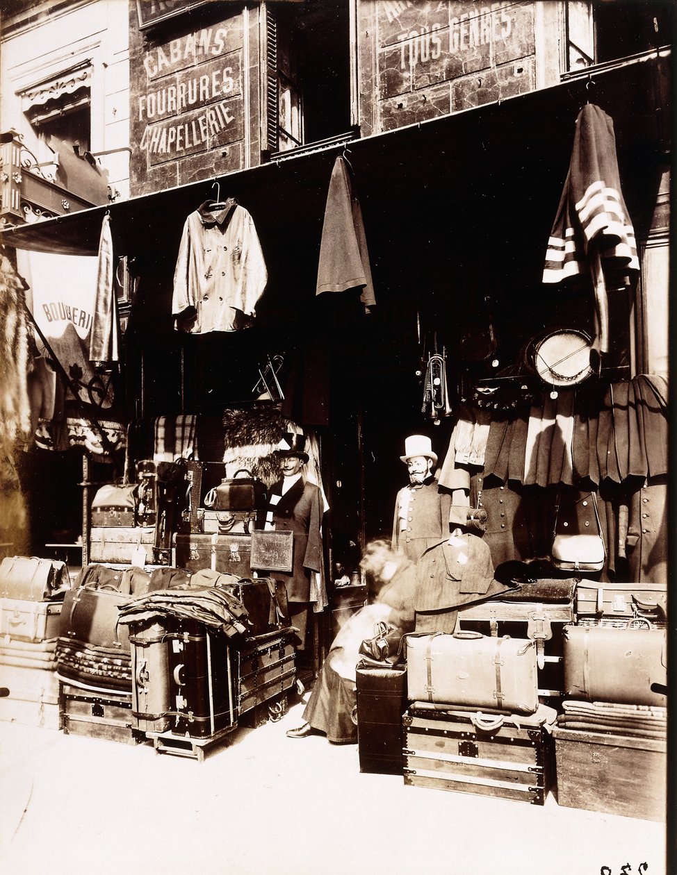 Rue de Petit Chouard autorstwa Eugène Atget