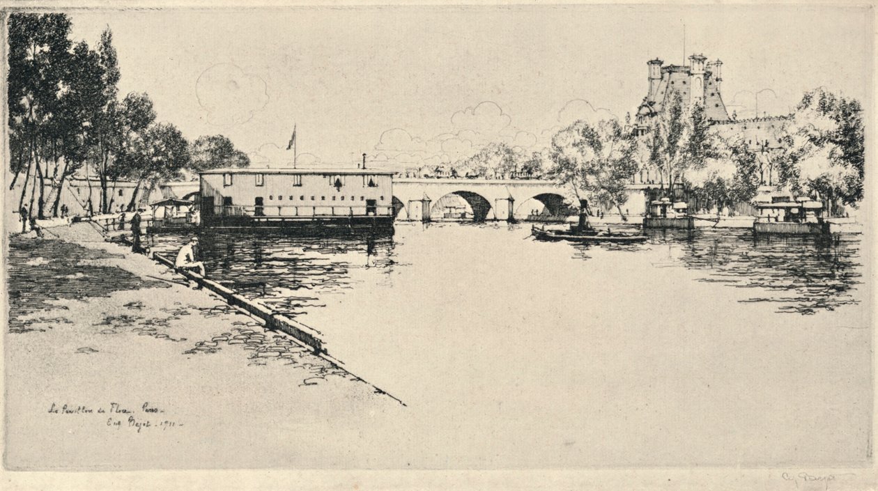 „Pawilon Flory, 1915” autorstwa Eugene Bejot