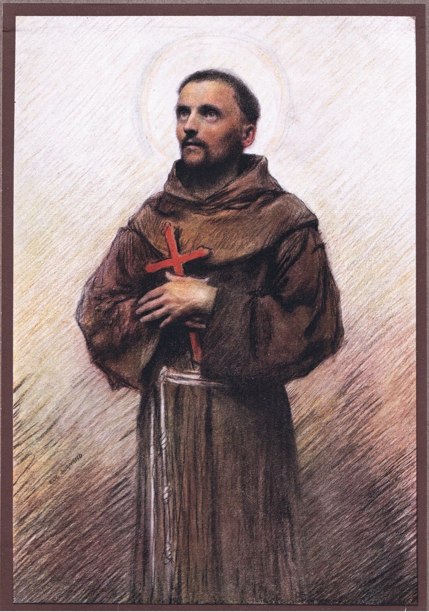 Św. Franciszek, 1919 autorstwa Eugene Burnand