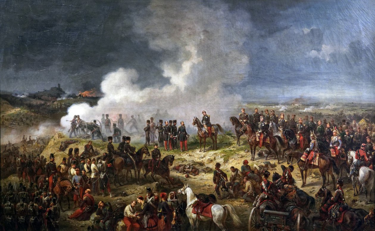Bitwa pod Solferino, 24 czerwca 1859 autorstwa Eugene Charpentier